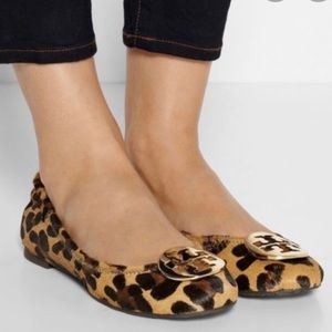 Calf Hair Tory Burch Reva Flats